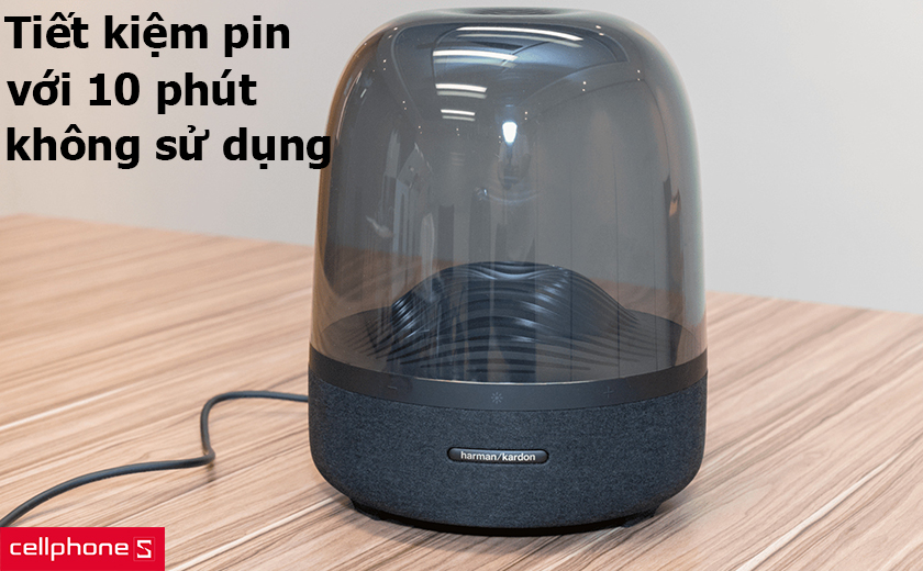 tiết kiệm pin với 10 phút không sử dụng