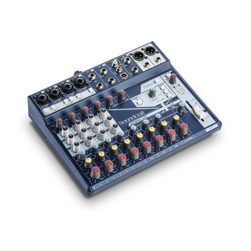 Mixer Analog Soundcraft NOTEPAD 12FX