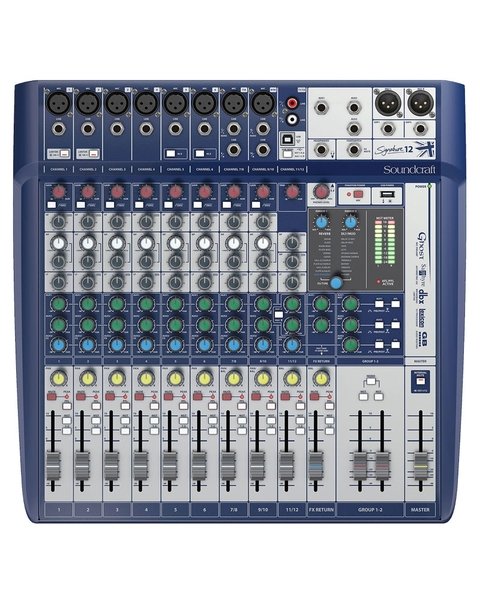 Mixer analog SOUNDCRAFT SIGNATURE12