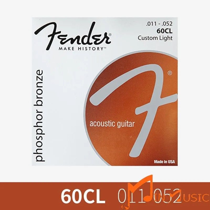 Dây đàn guitar acoustic FENDER Custom Light 60CL 11-12-23-32-42-52