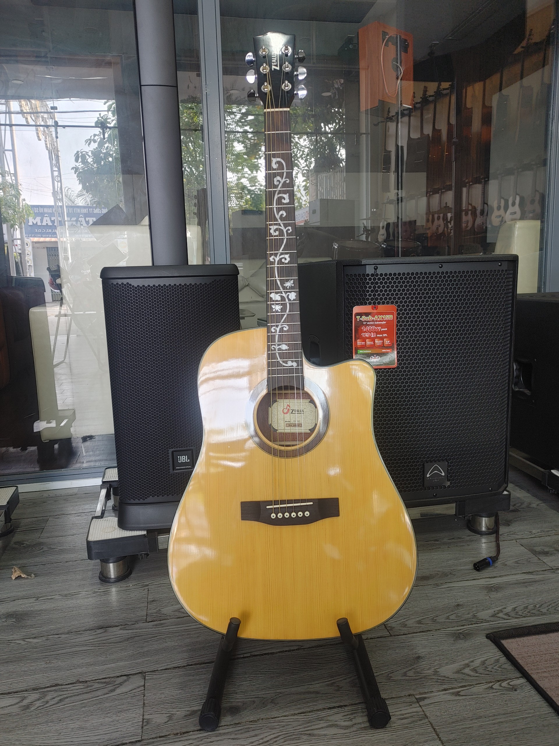 Đàn Guitar Acoustic Zealux ZD83C