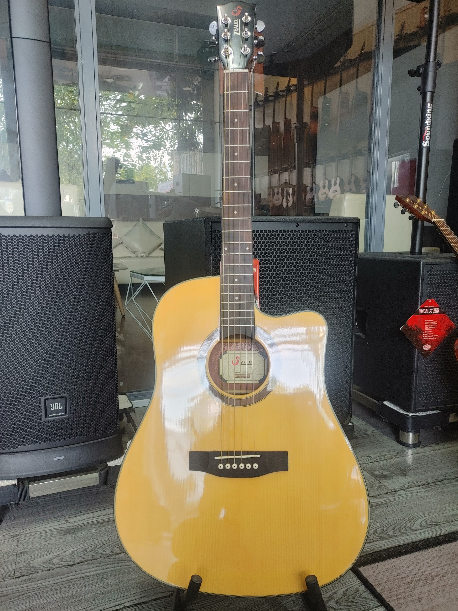 Đàn Guitar Acoustic Zealux ZD31C